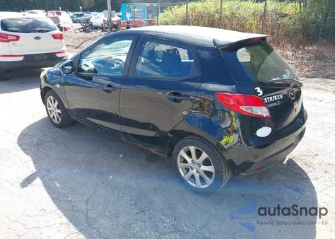 2012 Mazda Mazda2 Touring z USA, uszkodzony, nr VIN JM1DE1LZXC0136739